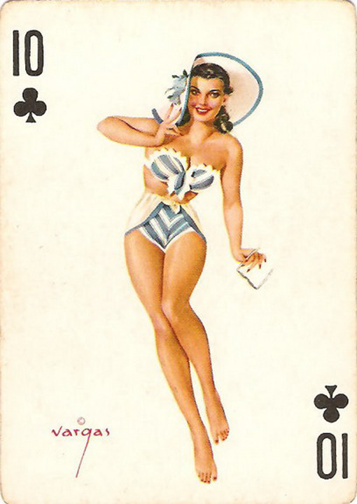 Old Cards Sets - Vargas Girls page 10 full