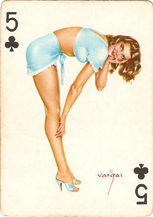 Old Cards Sets - Vargas Girls page 5 full