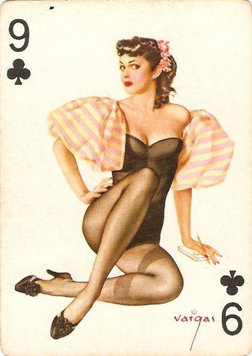 Old Cards Sets - Vargas Girls page 9 full