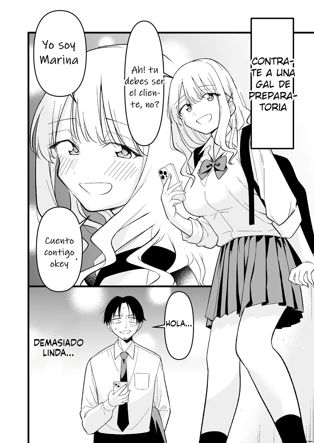 Shinitagari Shachiku datta Ore wa Hikari no Papakatsu Gal ni Ikasareru｜Un Esclavo corporativo Suicida que fue salvado por una Gal en una cita pagada page 3 full