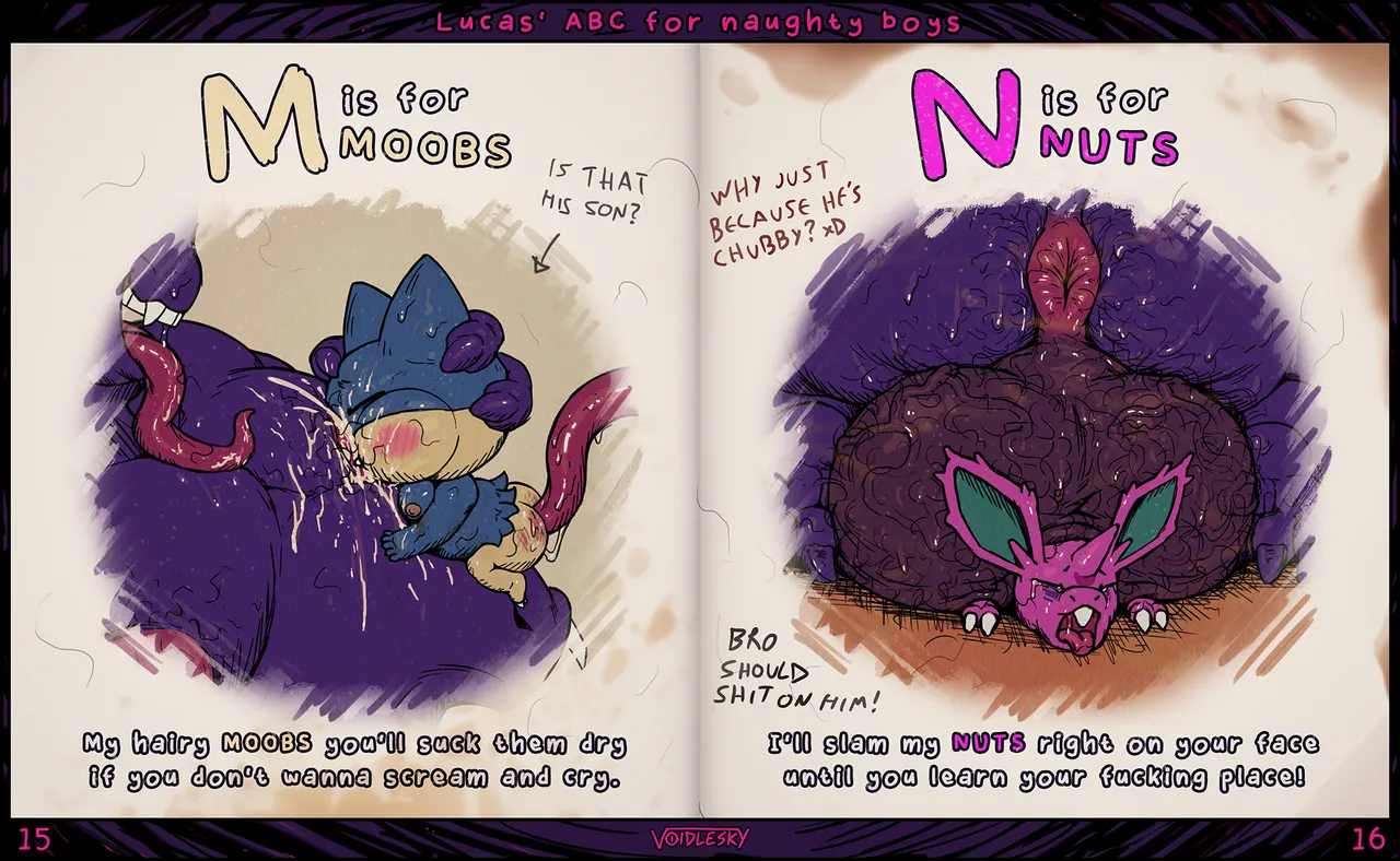 Lucas' ABC for Naughty Boys page 9 full