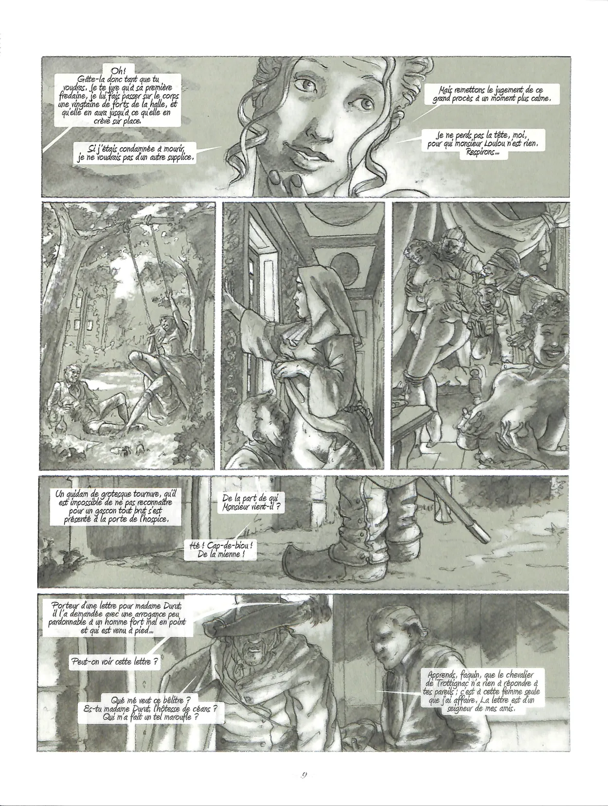Les Aphrodites: T02 - Le Masque Aveugle page 10 full