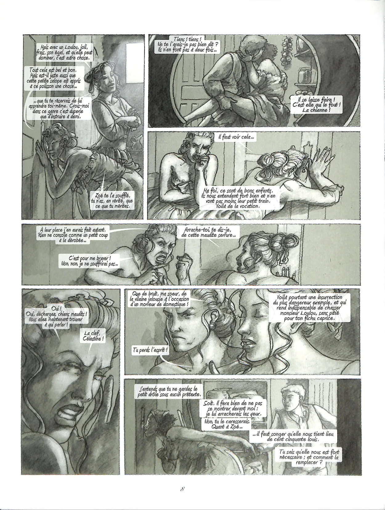 Les Aphrodites: T02 - Le Masque Aveugle page 9 full