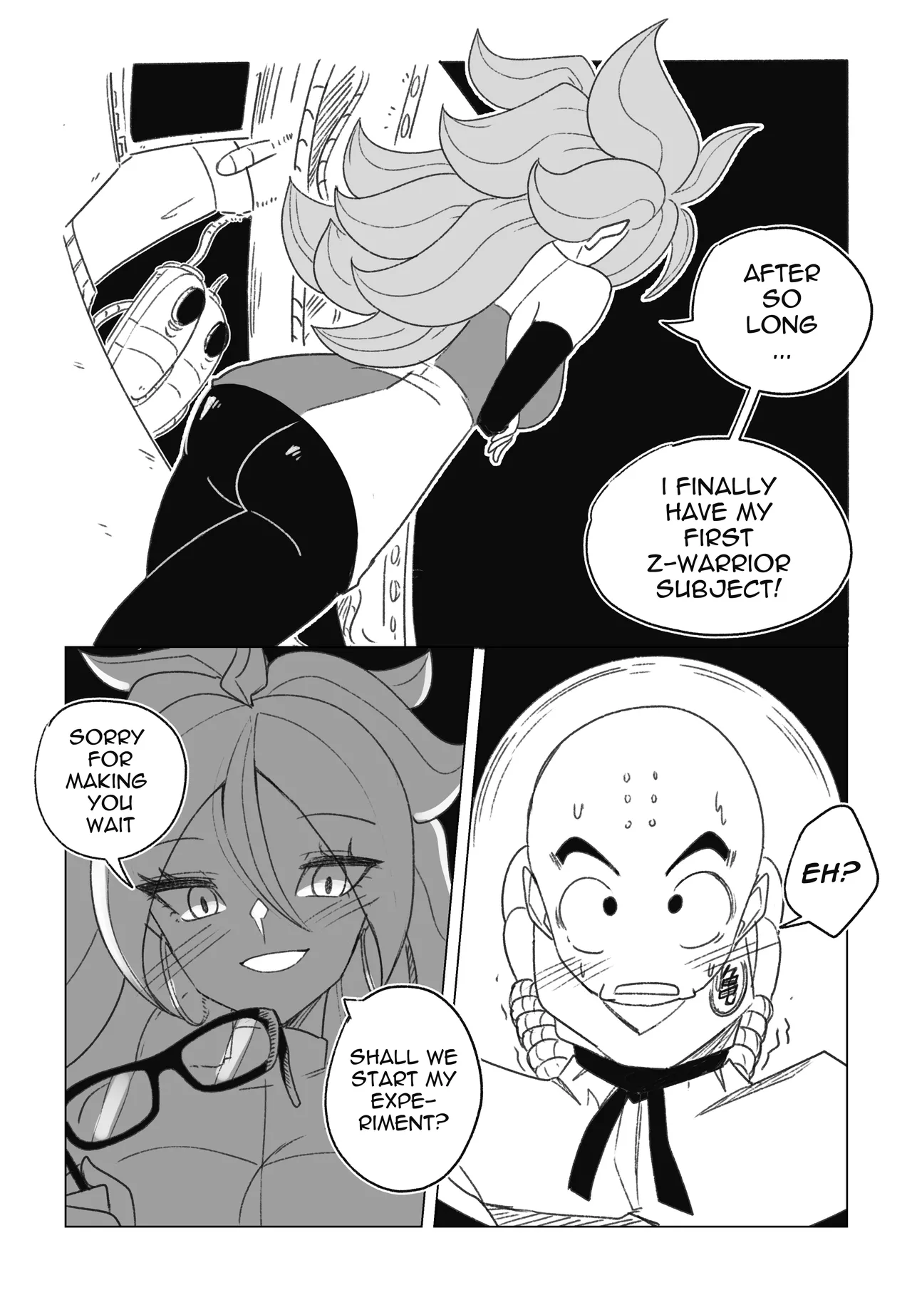 Science with the Z-Warriors! Ch. 1-3 page 2 full