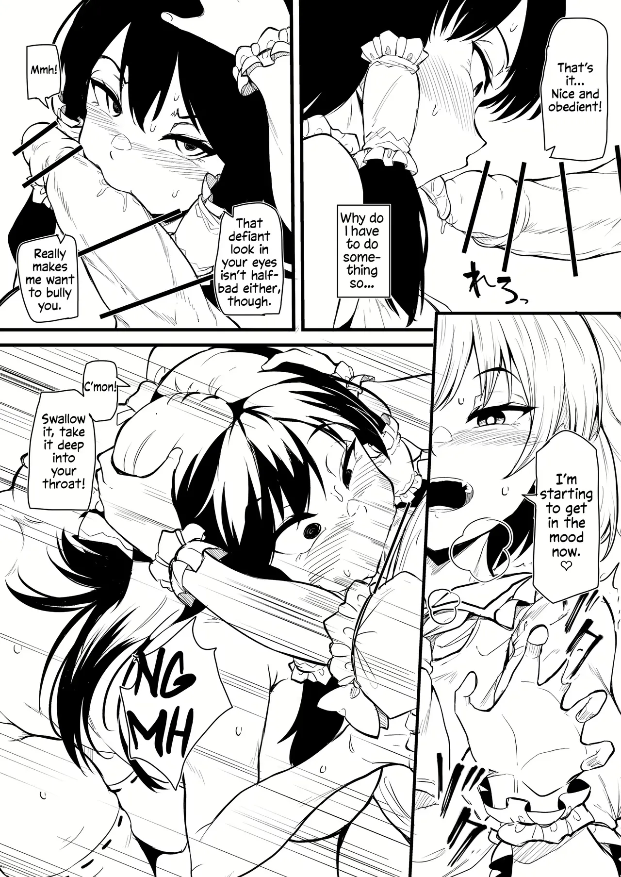 Futanari Flan-chan Training Reimu page 10 full