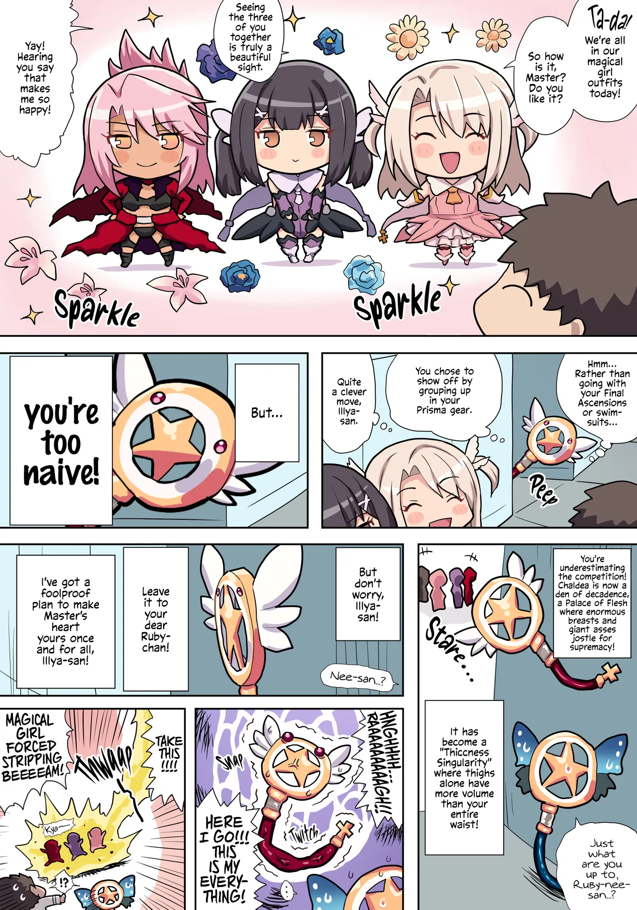 Illya, Miyu, Chloe page 1 full