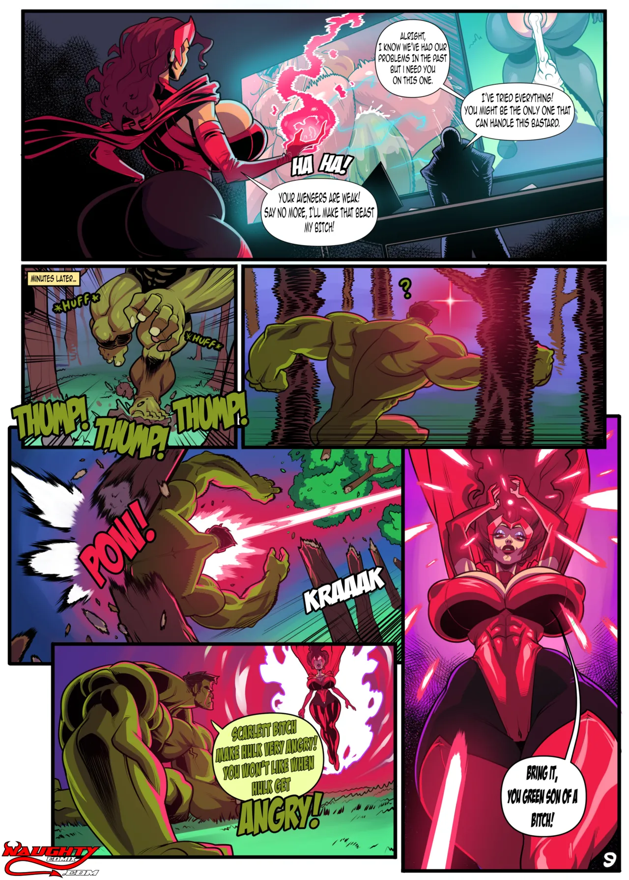 The Insatiable Hulk page 9 full
