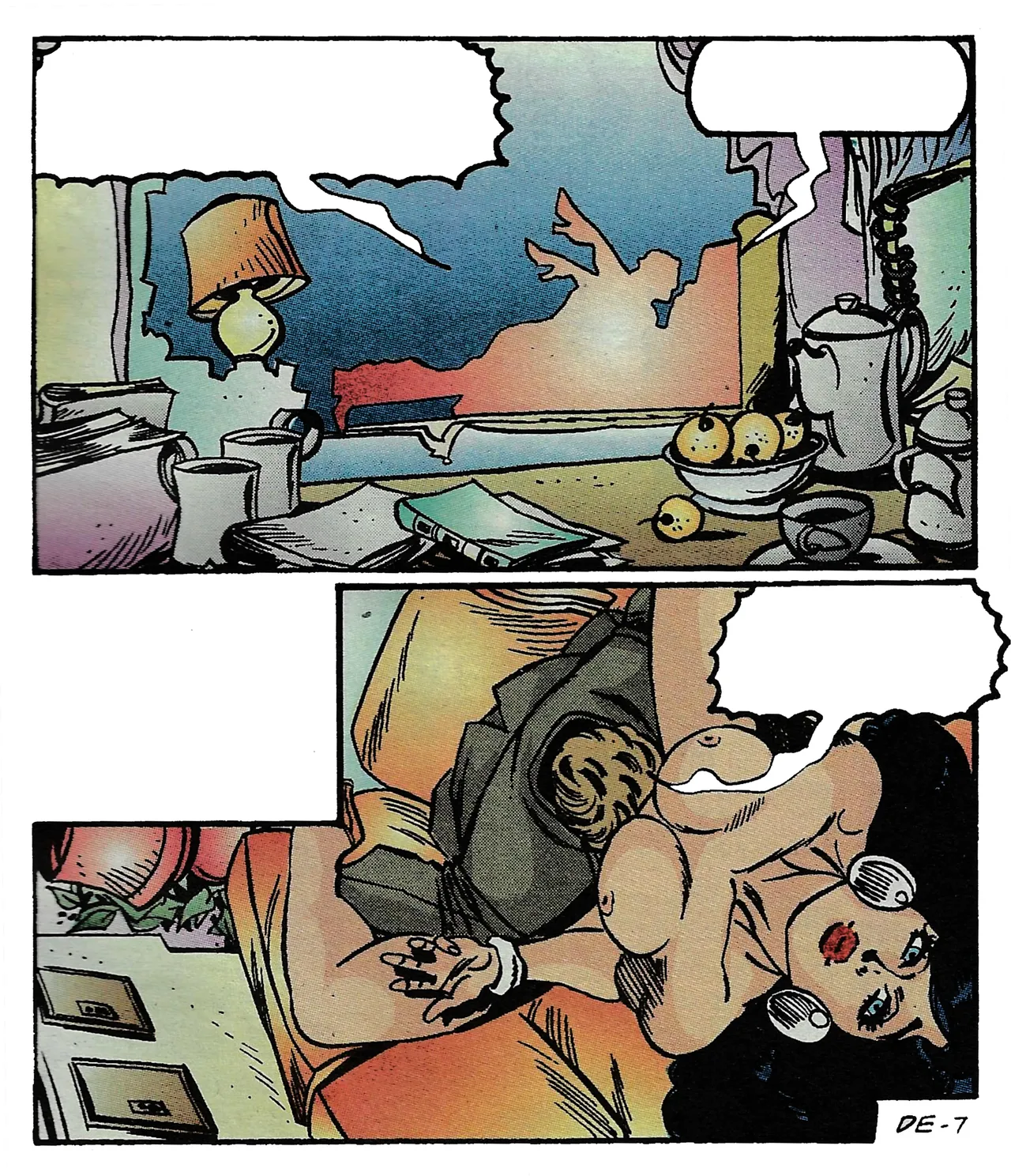 Dialogue Cleaned, Art fixed &amp; Translated page 8 full