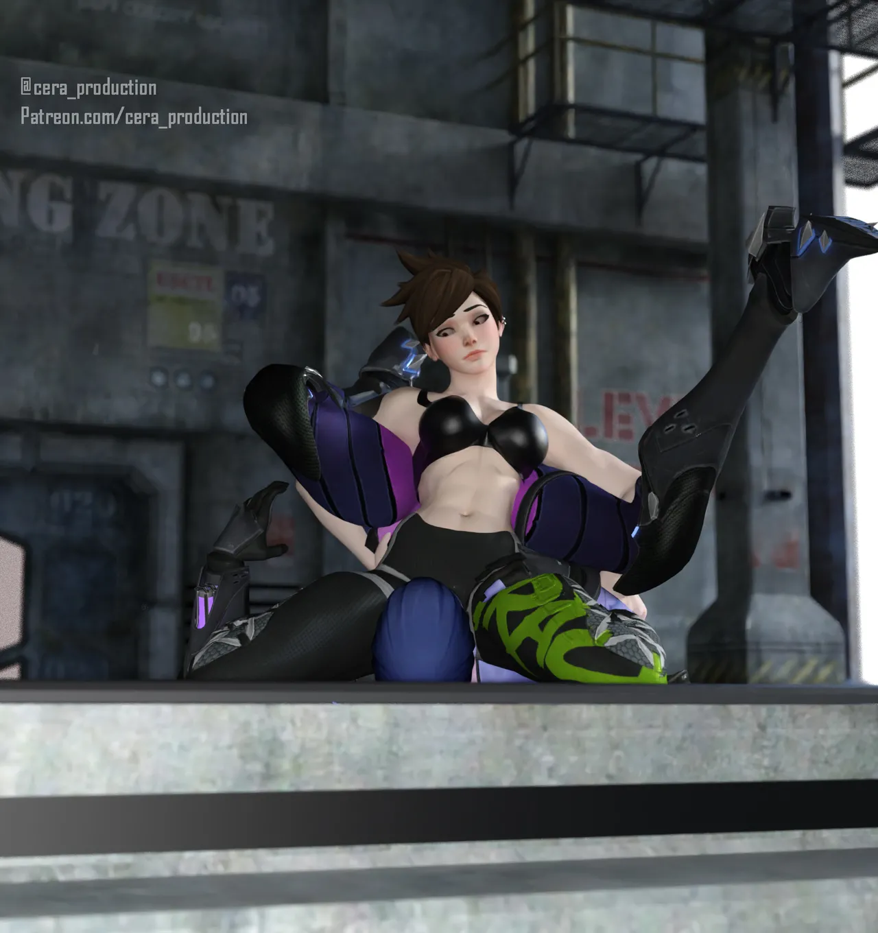 Tracer Is Dominating, And Humiliating Widow page 1 full