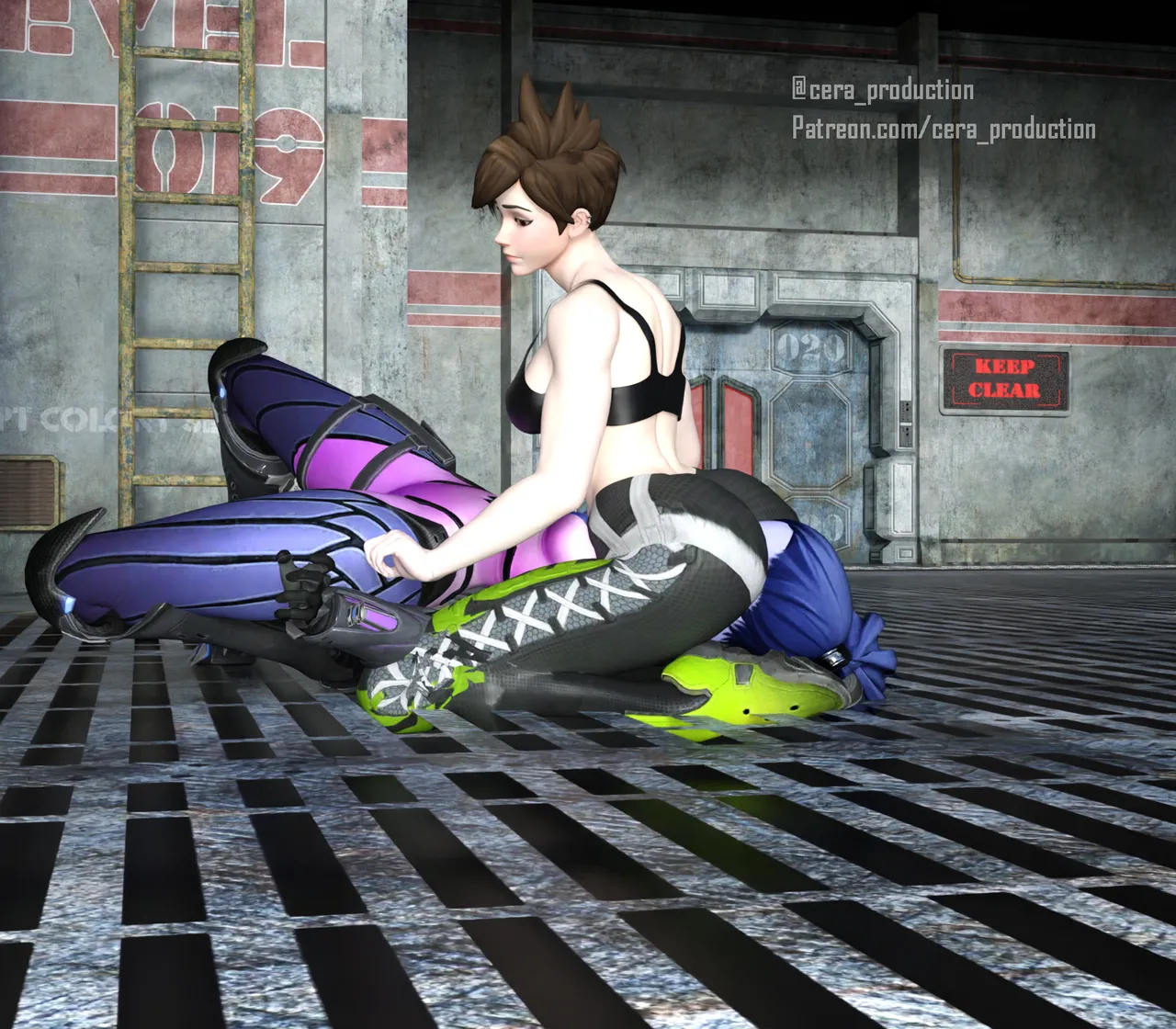 Tracer Is Dominating, And Humiliating Widow page 2 full