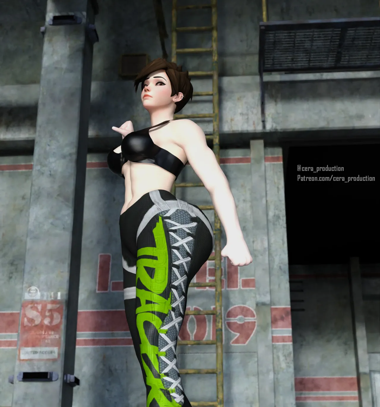 Tracer Is Dominating, And Humiliating Widow page 7 full