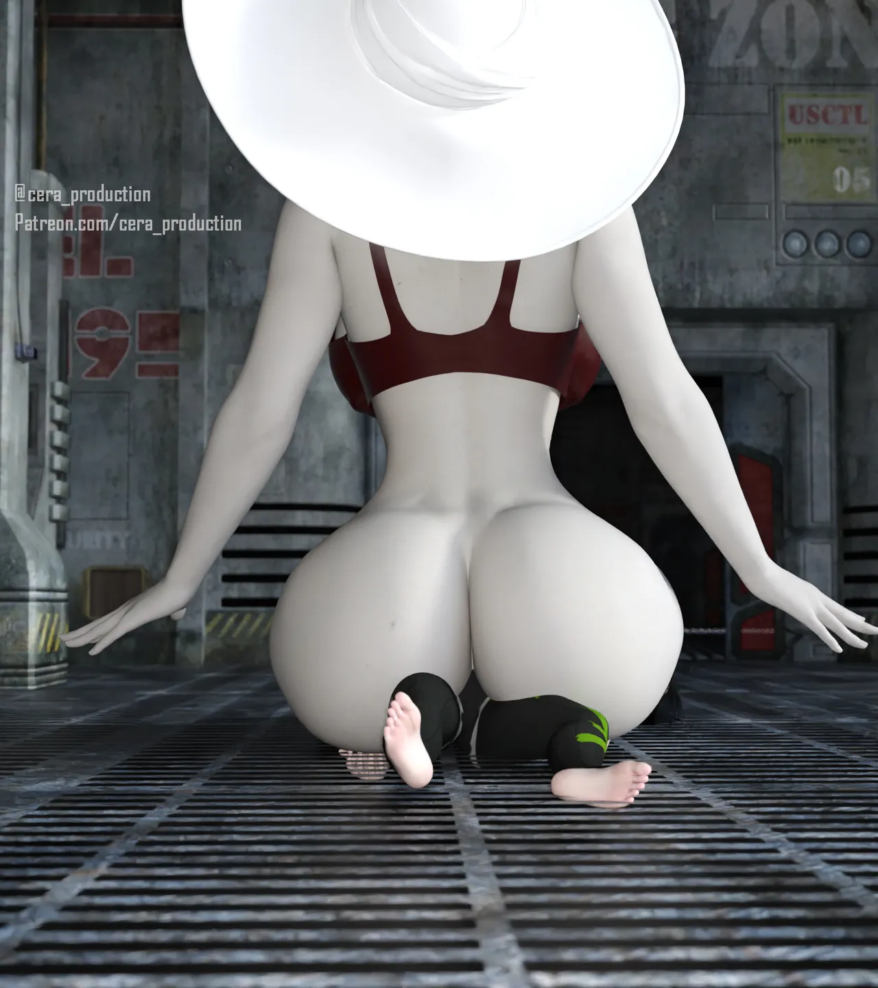 Tracer Is Dominating, And Humiliating Widow page 9 full