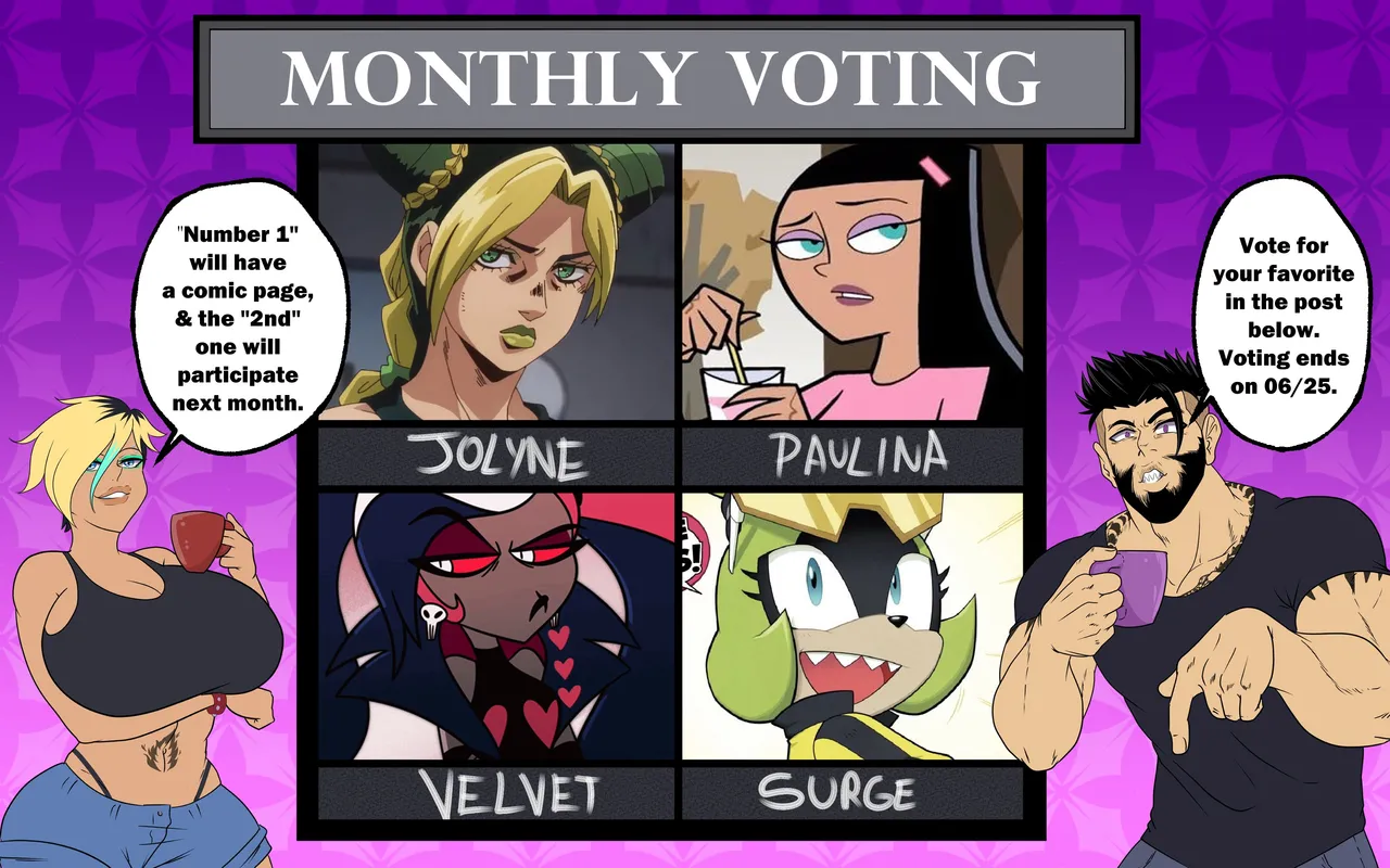 Monthly Voting - JUNE/JULY  | "I Want Your Sex" page 2 full