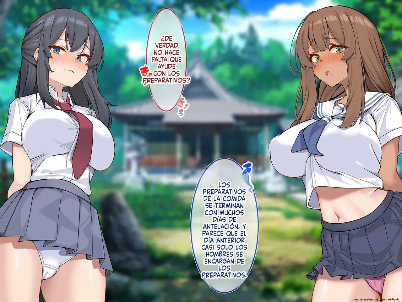 Mura no Okite de Koumi Miko ni Erabareta Osananajimi Shimai ~Tanetsuke Kobi ni Ikikuru Harami Fukuro  MTL page 9 full