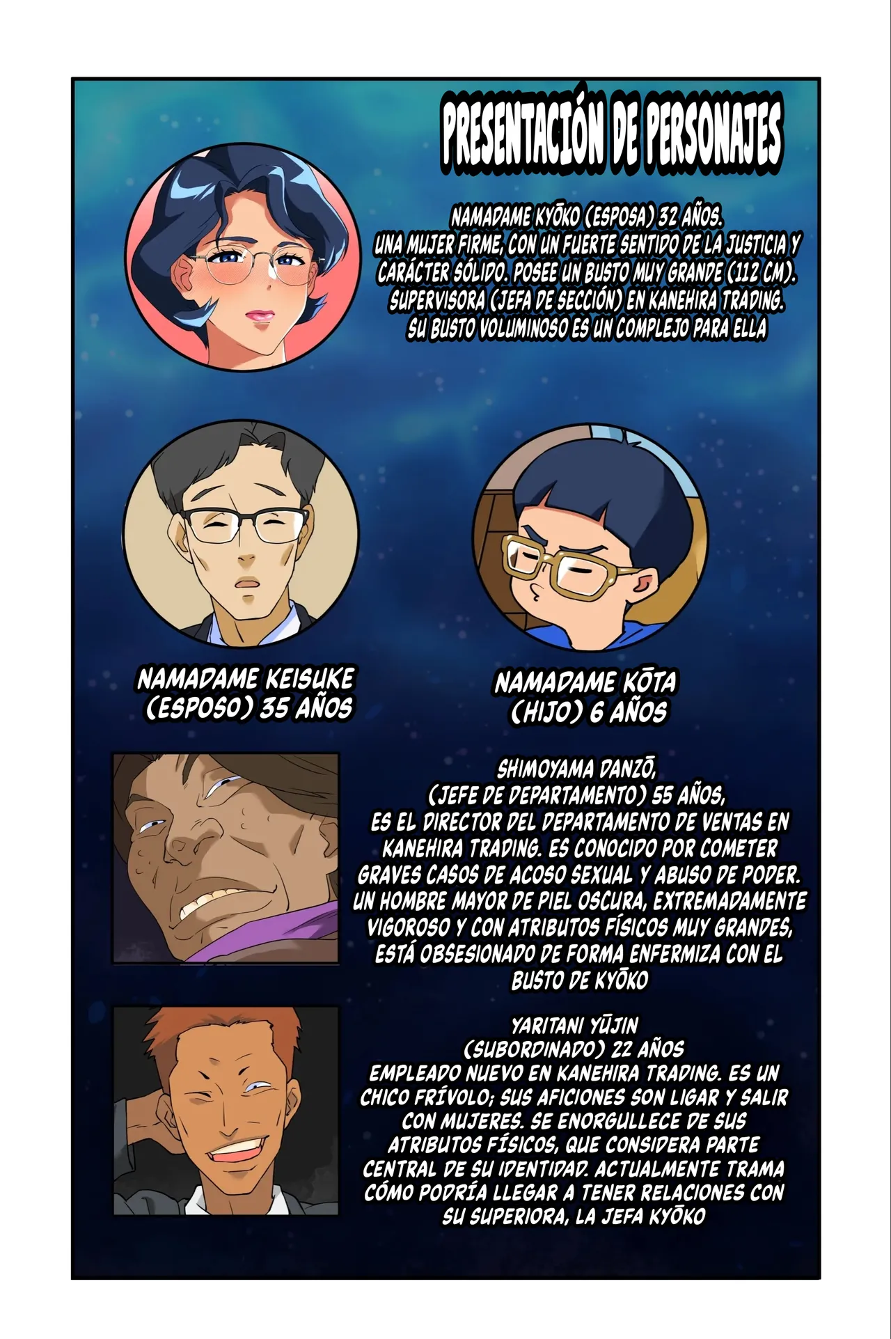 Tsuma no Bakunyuu ni Muragaru Otokotachi ~Zoku Bakunyuu Tsuma Namatame Kyouko~｜Los Hombres que se Amontonan Sobre Los Enormes Pechos de Mi Esposa ~Continuación׃ La Esposa De Enormes Pechos, Namadame Kyoko~ page 4 full