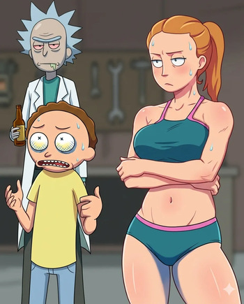 Rick and Morty cover