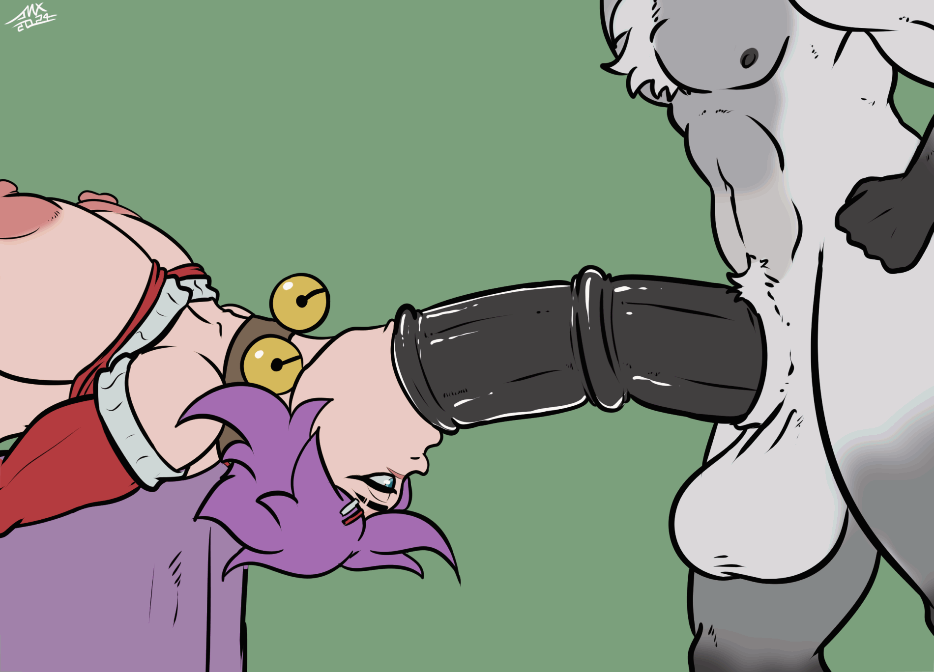 Commission for Doom knight + Brake the Jingle Choker page 5 full