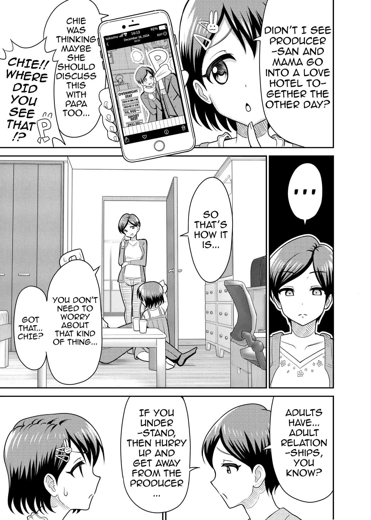 Sasaki Parent-Child Lewd Showdown!! page 8 full