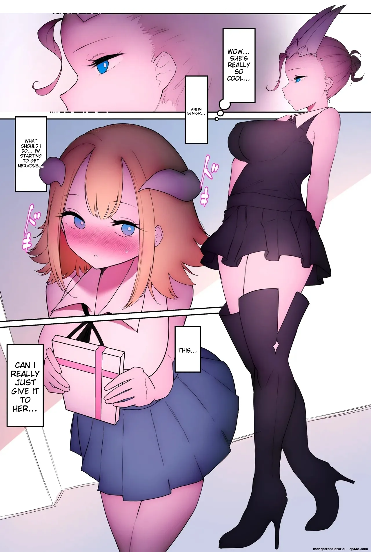 Futanari Ashi Feti no Tenshi to Akuma ga Ecchi suru Hanashi 3 page 3 full