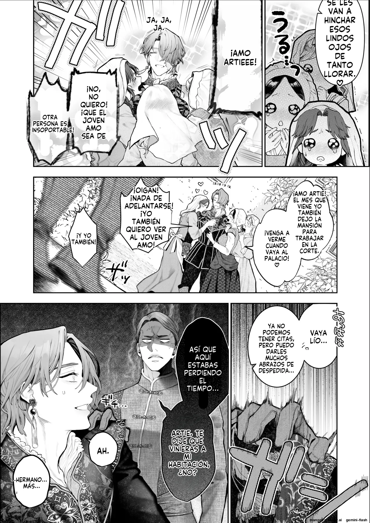 Houtou Kizoku wa Moto Outaishihi to no Haramasekon de Isogashii - The Rake and The Once Crowned Princess page 9 full