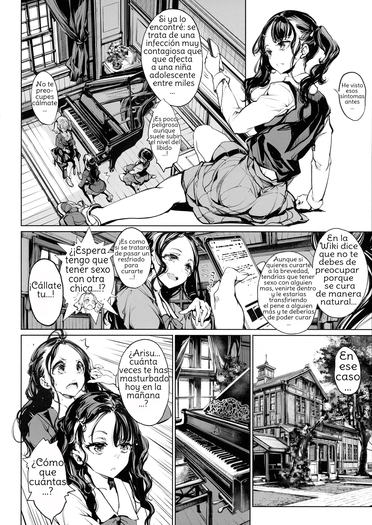 Mitsu no Shitataru Hana no You page 8 full