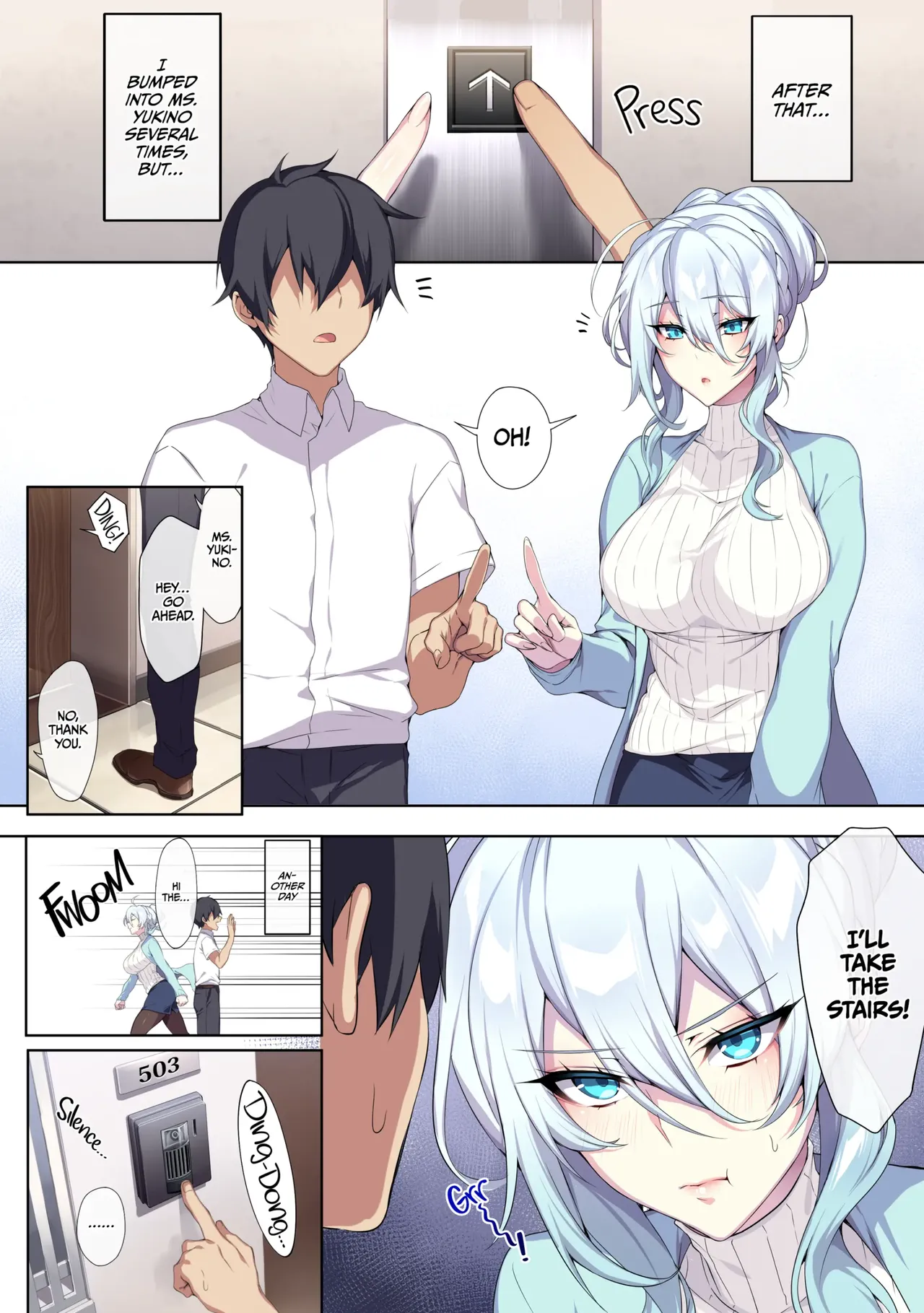 The Shy Snow Woman and The Cursed Ring   Chapter 1 page 10 full