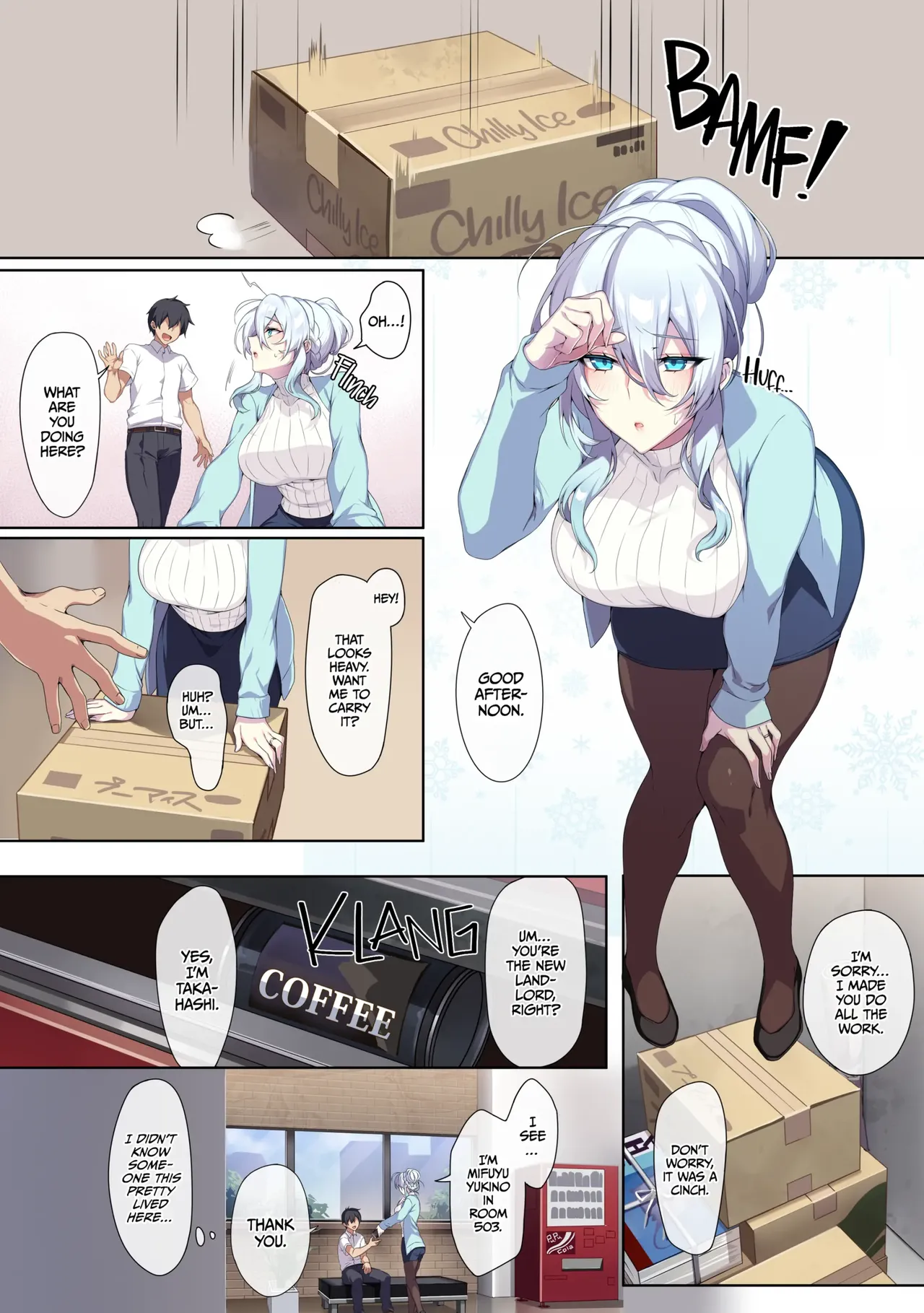 The Shy Snow Woman and The Cursed Ring   Chapter 1 page 3 full