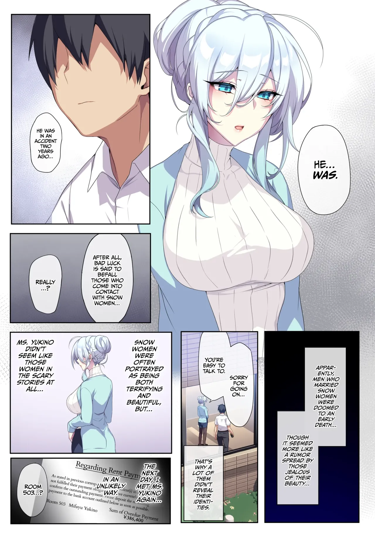 The Shy Snow Woman and The Cursed Ring   Chapter 1 page 6 full
