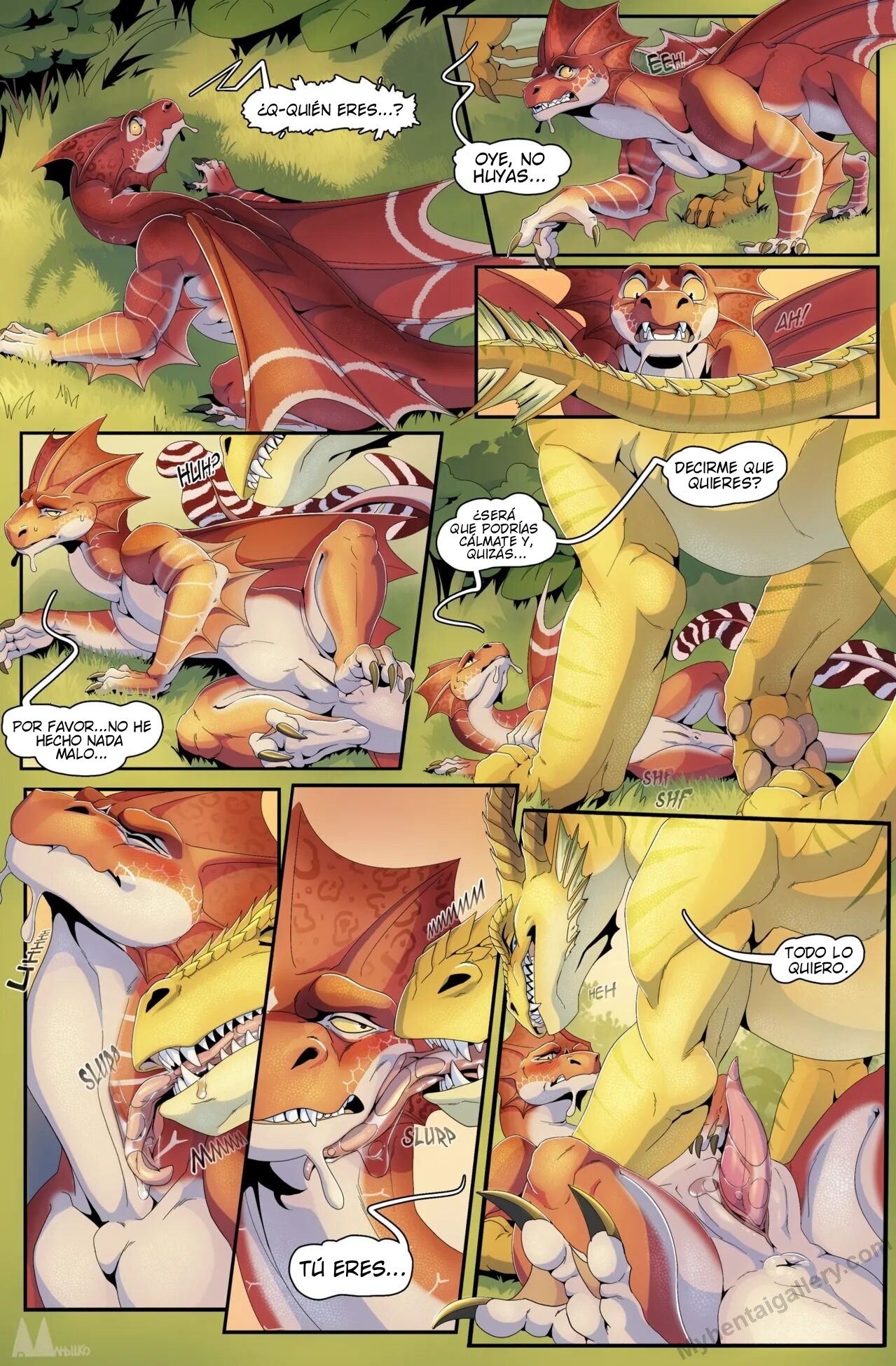 Encuentro Sobre Un Prado Soleado page 2 full