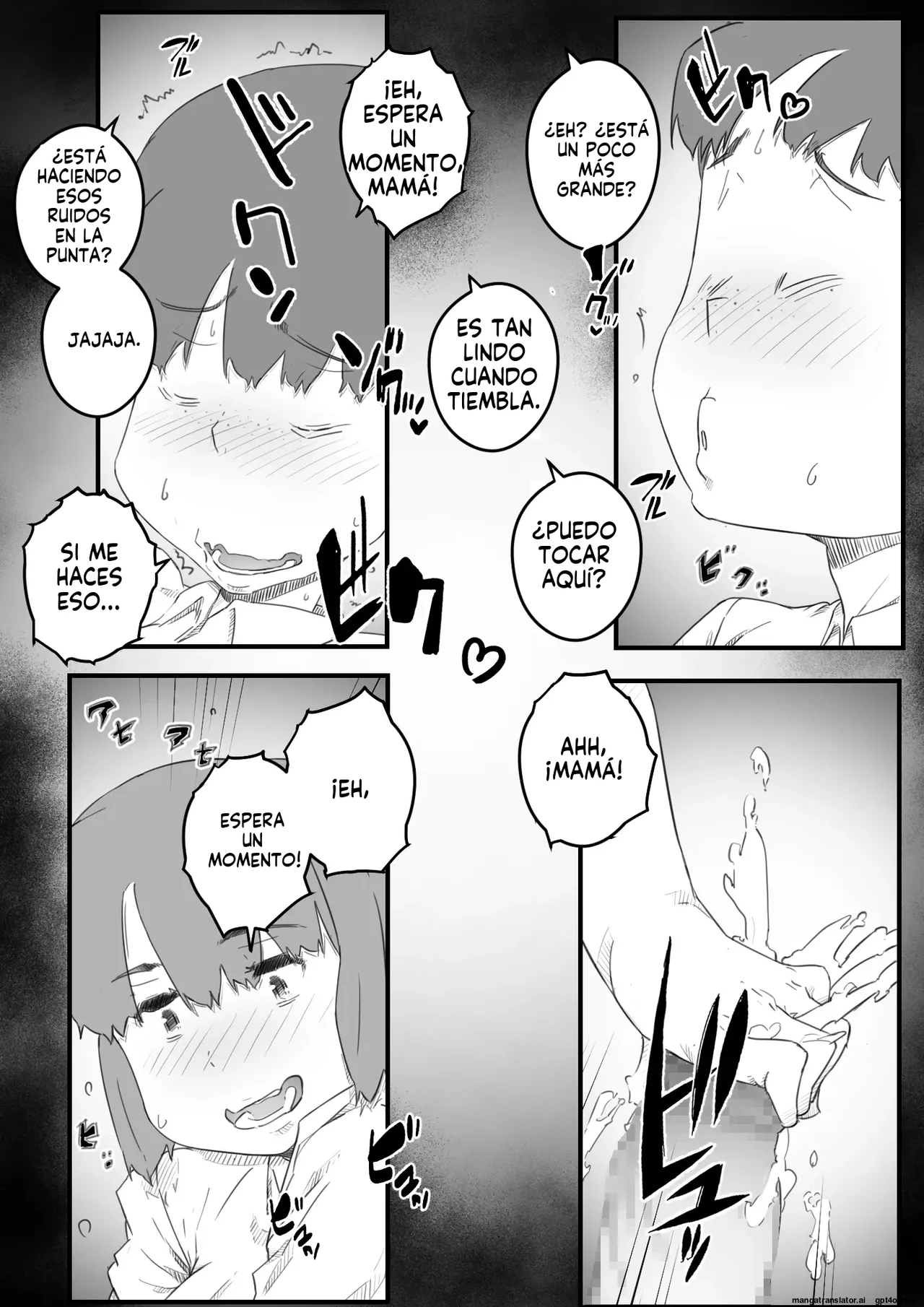 Hajimete wa, Kaa-san de... Haha to Musuko no Manatsu no Himegoto｜Un secreto de verano page 10 full