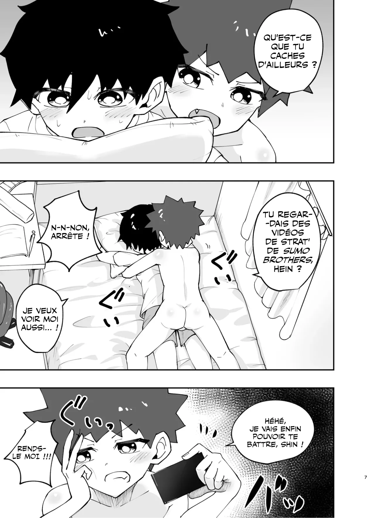 Shota, Hajimete Doushi. page 7 full