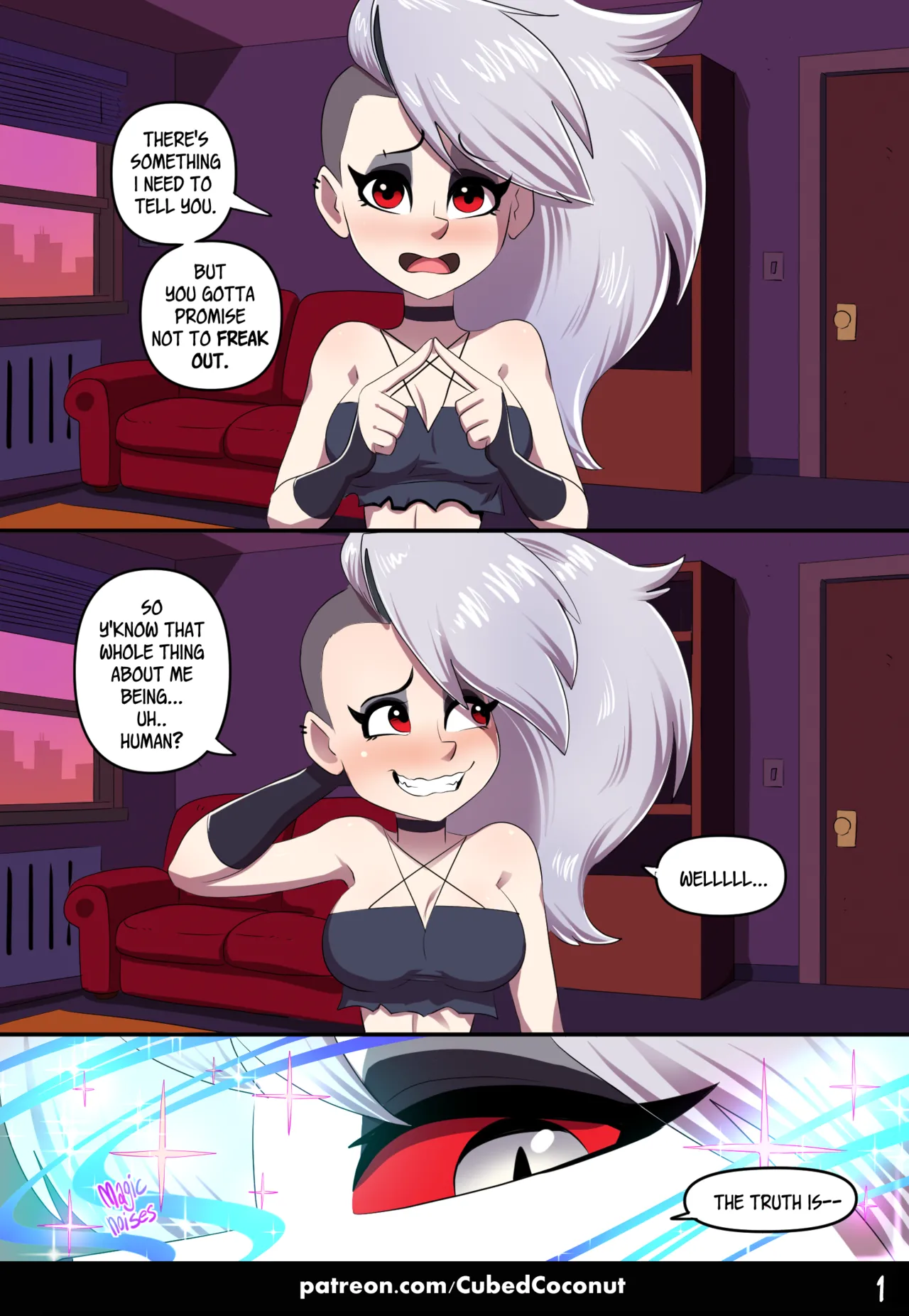 The Human and the Hellhound page 1 full