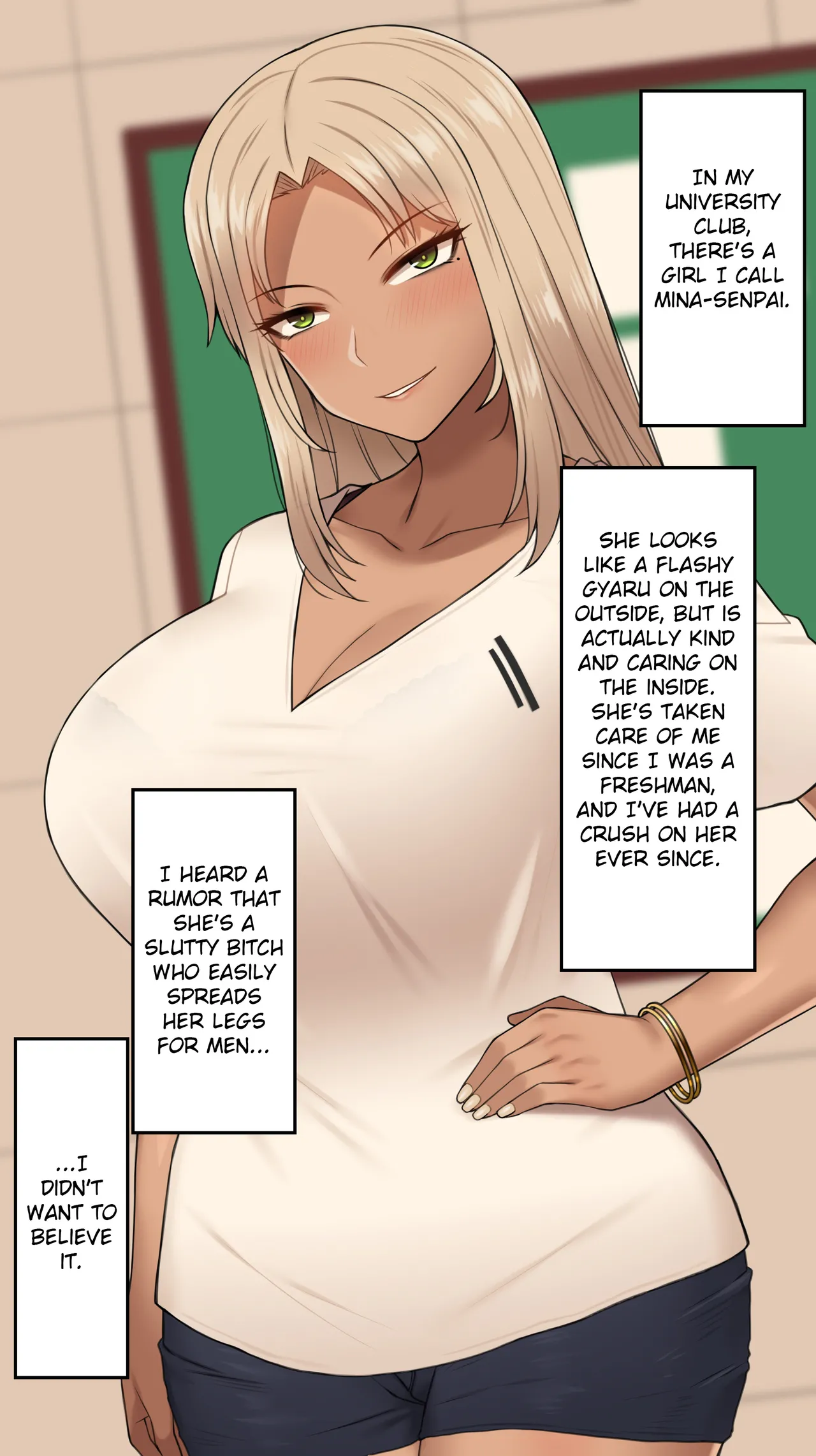 Mina Senpai page 1 full