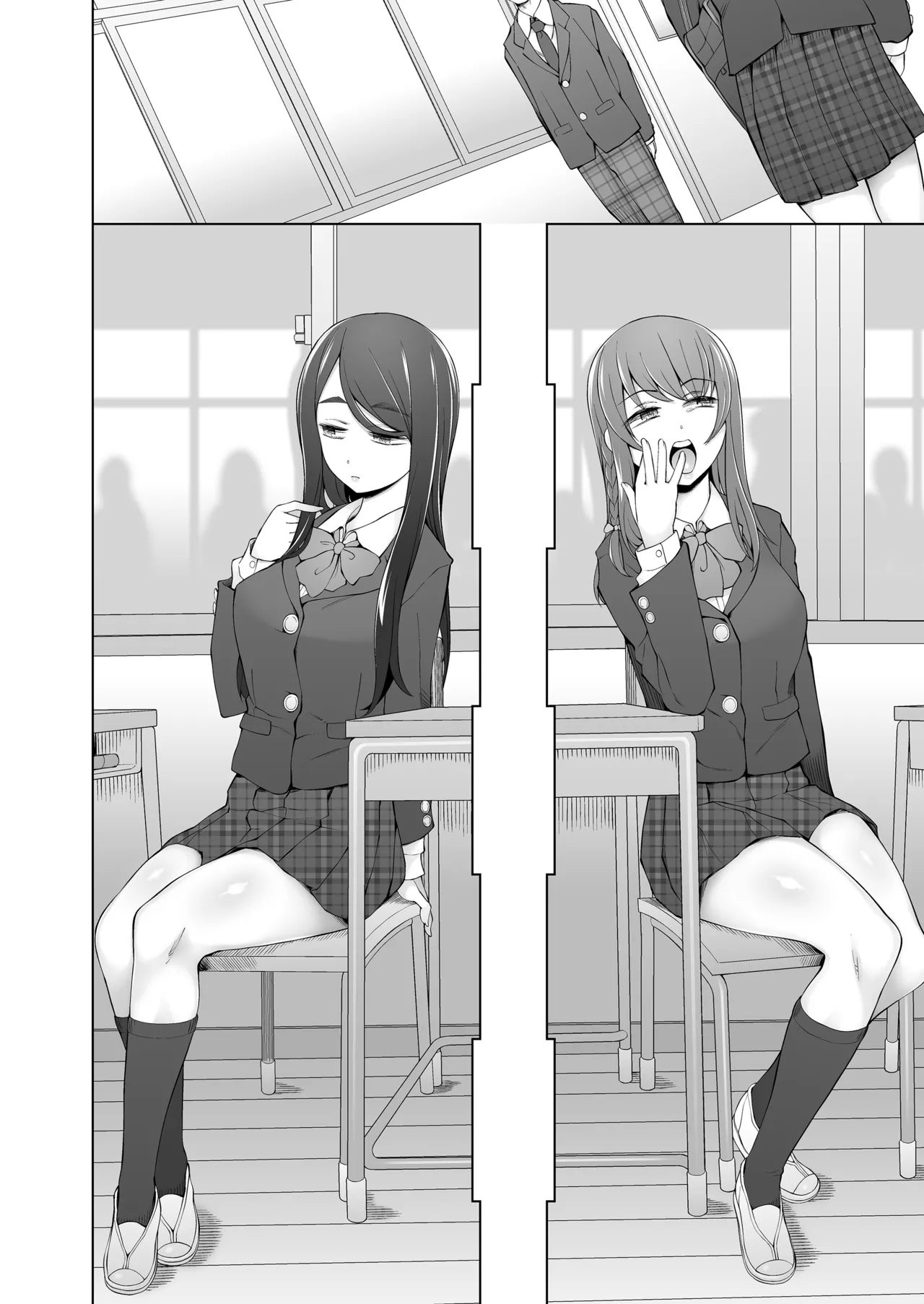 Kosha no mukai no majikkumira gakuyu ga mieru mado no uchigawa de watashitachi wa zenra ni sa rete moteasobareru no… page 4 full