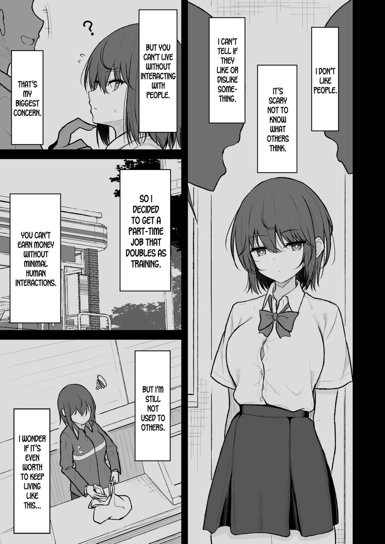 Ningen Girai no Onnanoko ga Nakadashi o Ukeireru made page 4 full