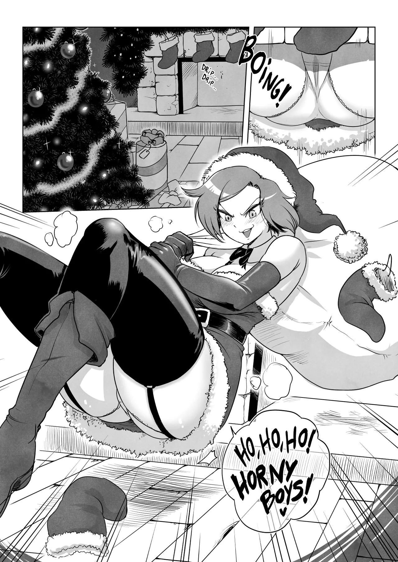 Comic: Christmas Milk From Santa page 4 full