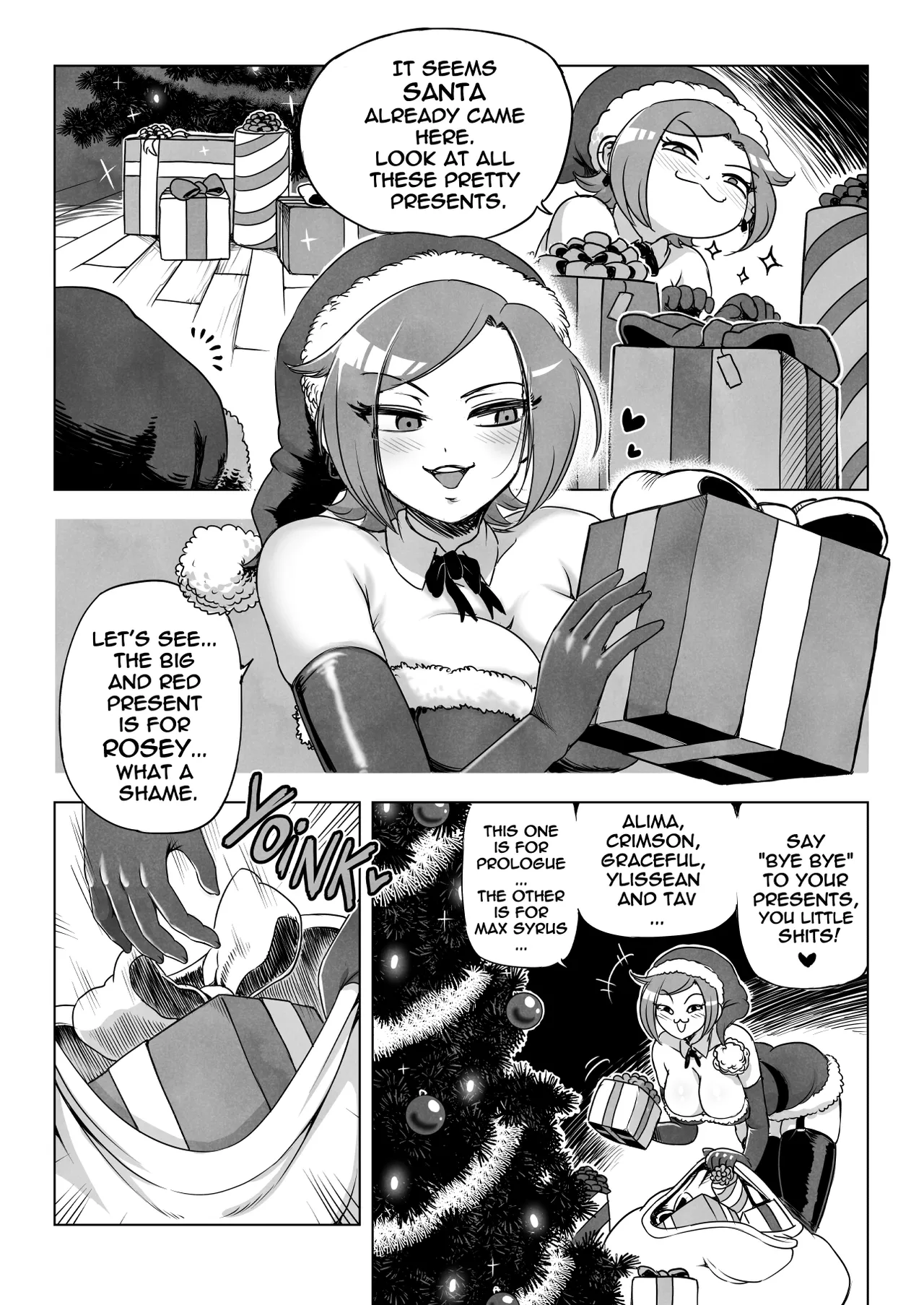 Comic: Christmas Milk From Santa page 5 full