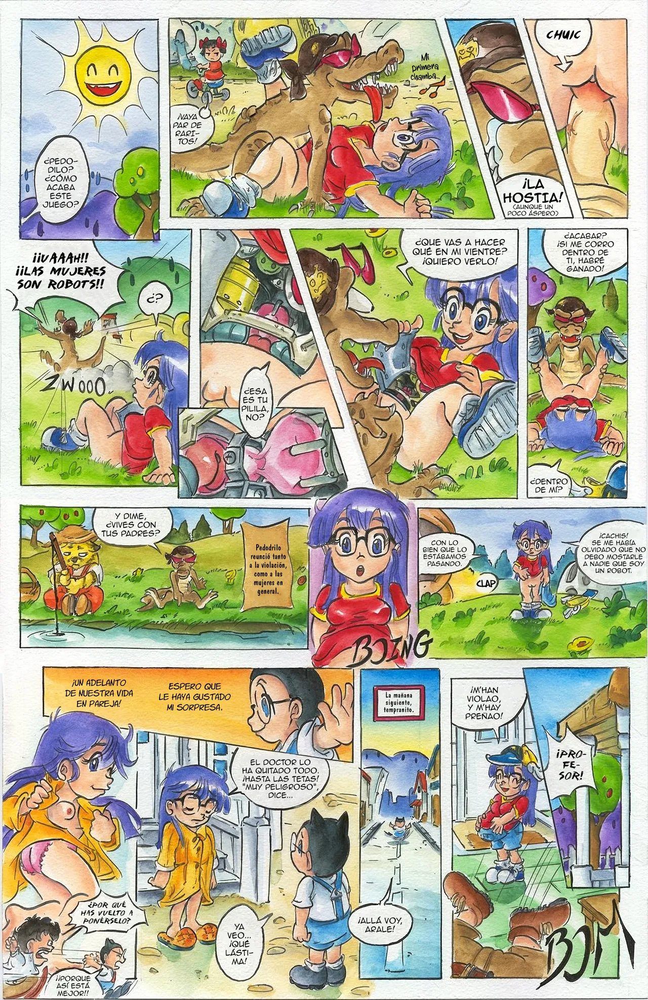 Dr. Slump page 4 full