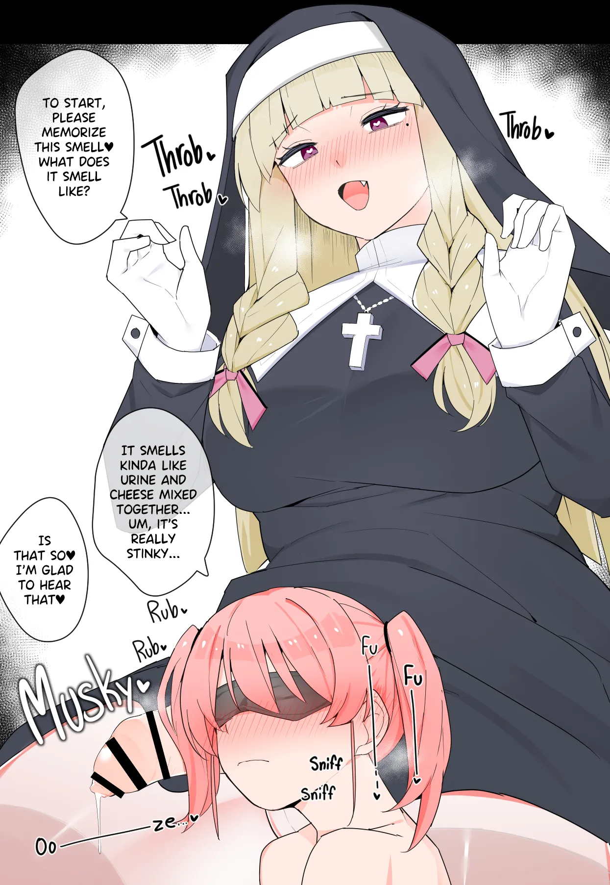 Baptized by a Futanari Nun page 4 full