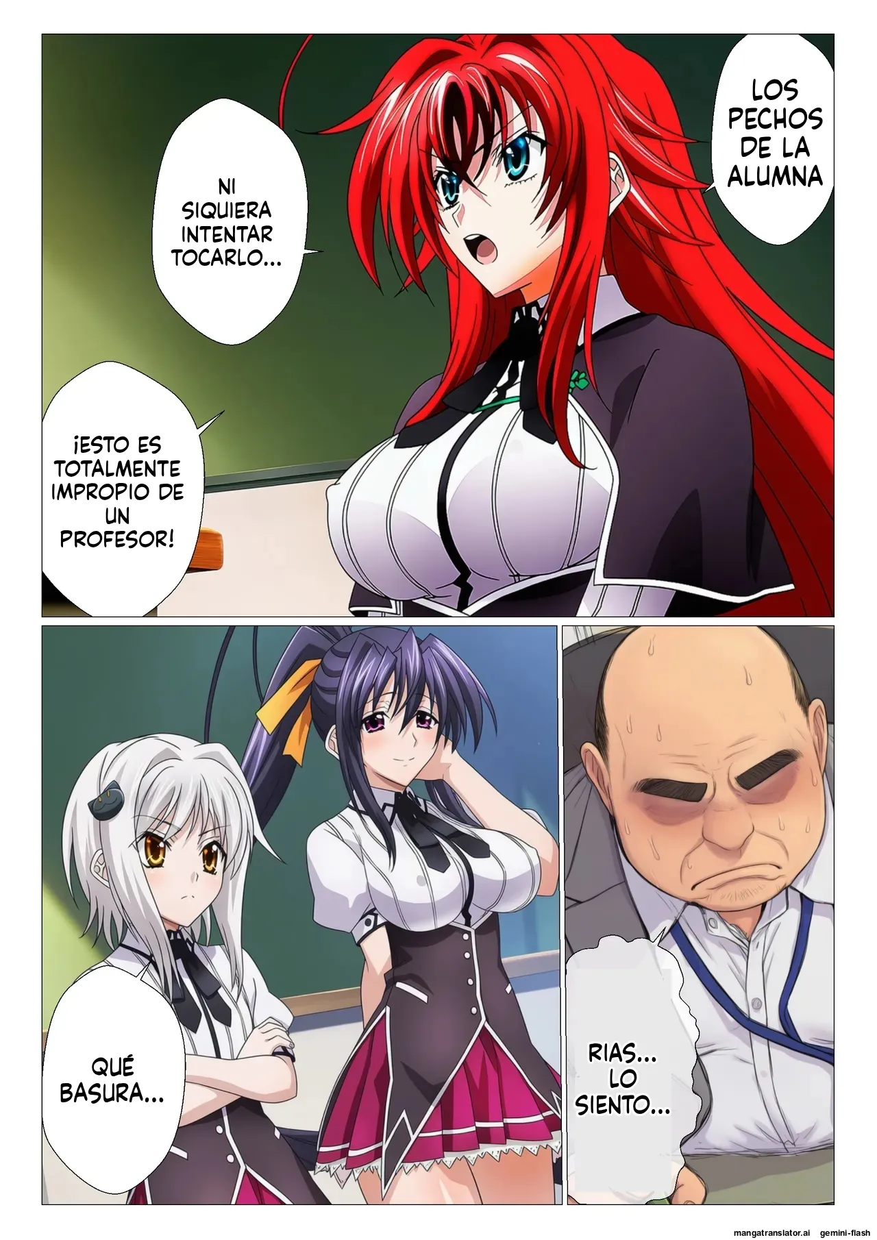 High School DxD Netorare High School HxS Violated Occult Research Club  MTL page 3 full