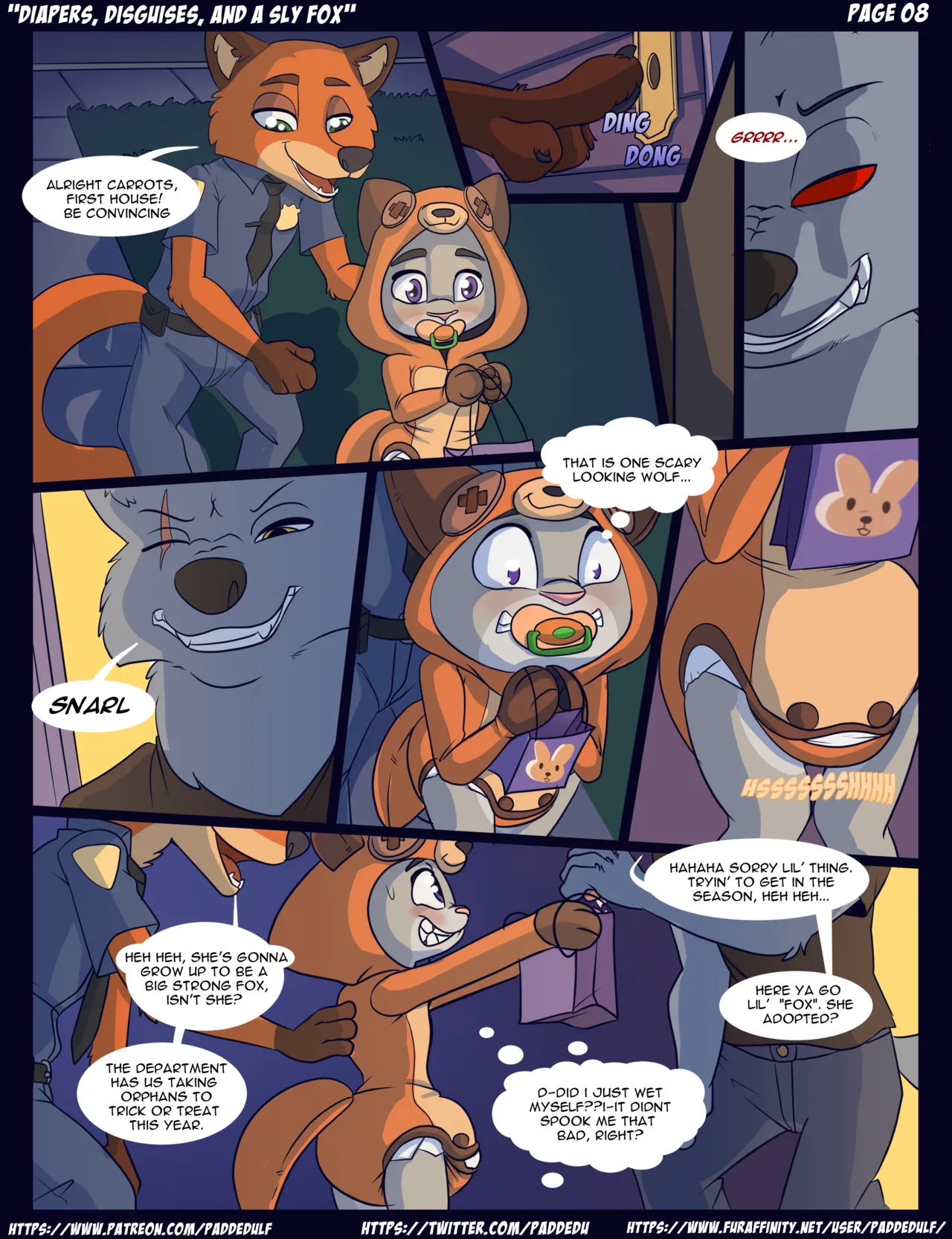 Diapers, Disguises, and a Sly Fox page 8 full