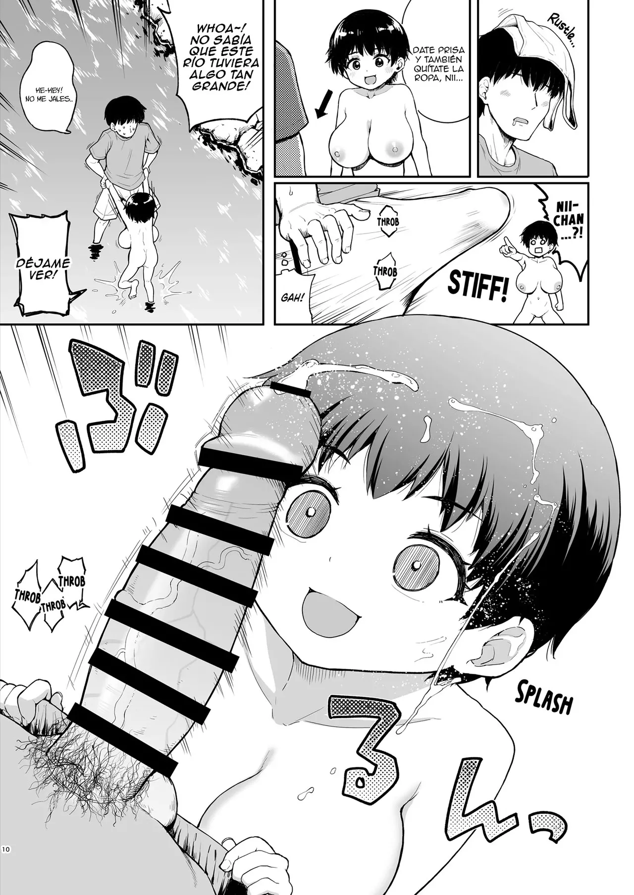Ore no Iu Koto o Nandemo Shinjite Kureru Oppai ga Ooki na Ikumi-chan Zenpen｜La Tetona Ikumi-chan se Cree Todo lo que le Digo Parte 1 page 9 full