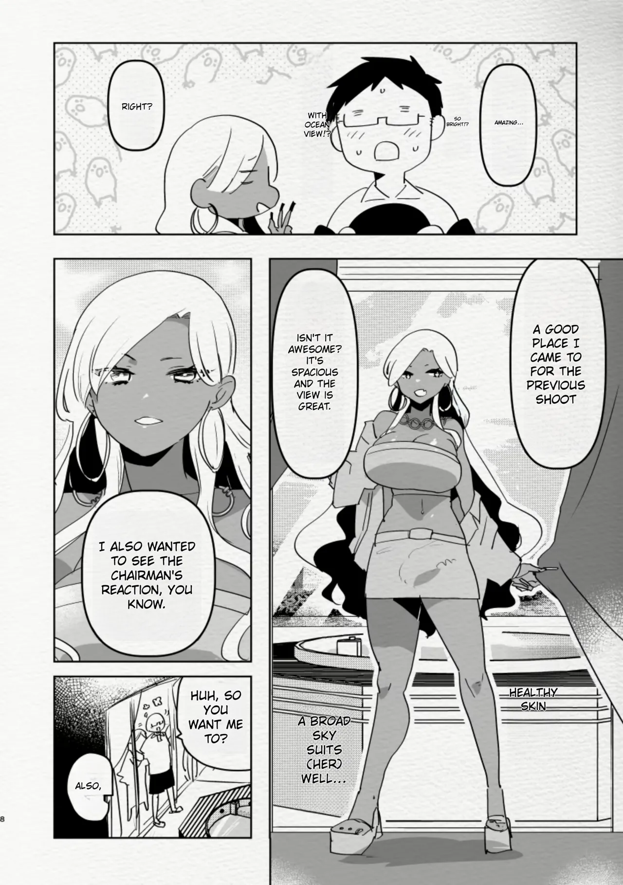 Minami no Shima de Futanari Kuro Gyaru Kanojo ni Hotel de Hametaosareru Nante...... | Being Fucked By Black Futanari Gal Girllfreind In Southern Island page 8 full