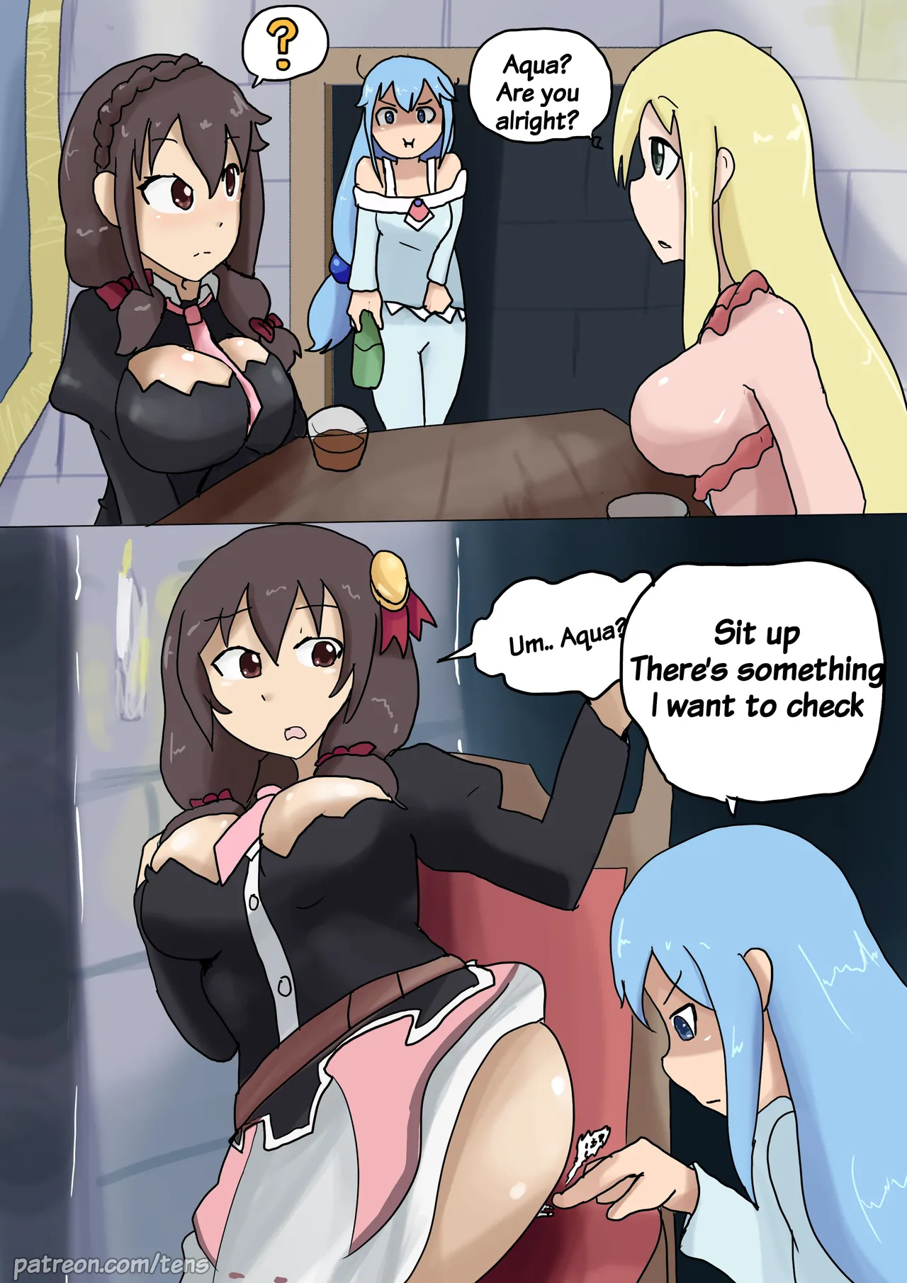 Drunken Aqua 1 and 2 page 8 full