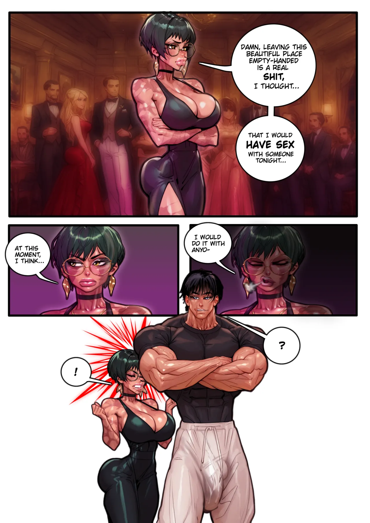 Maki &amp; Toji: Party to Pleasure page 3 full