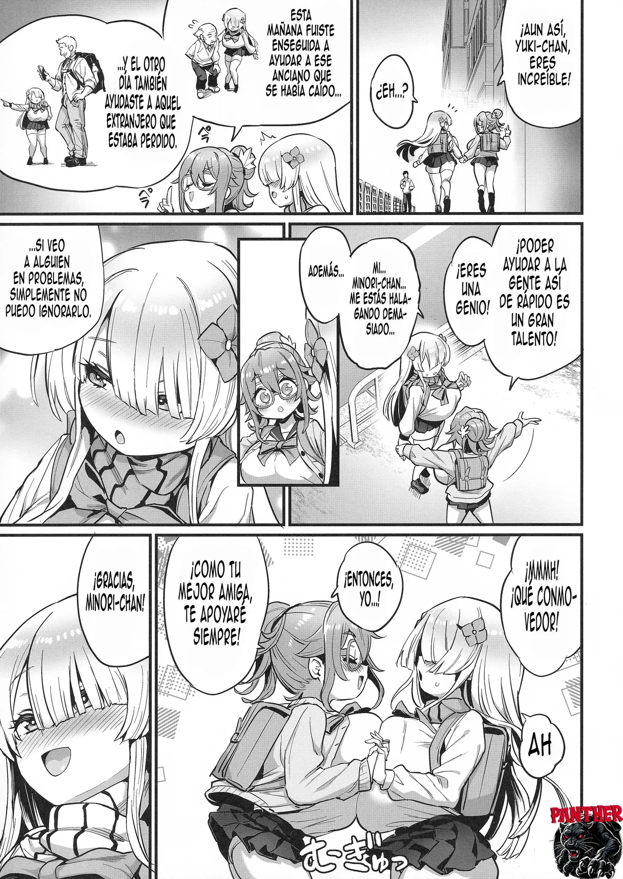 Paihame Nakayoshi Zenpen | Amigas Tetonas Inseparables page 4 full