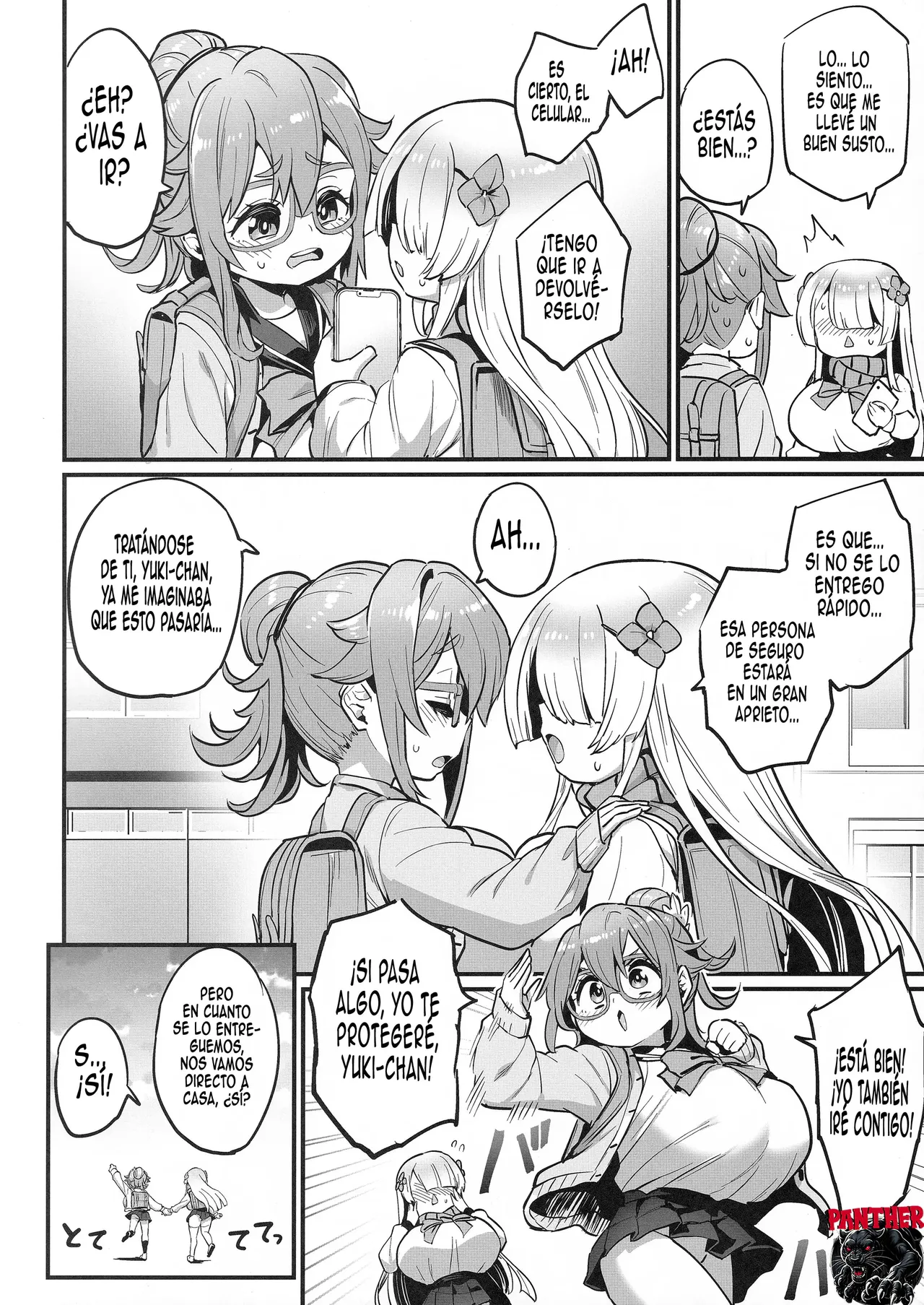 Paihame Nakayoshi Zenpen | Amigas Tetonas Inseparables page 9 full