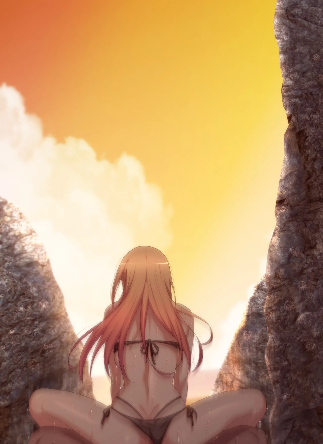 岩場に連れ込まれる海夢 page 6 full