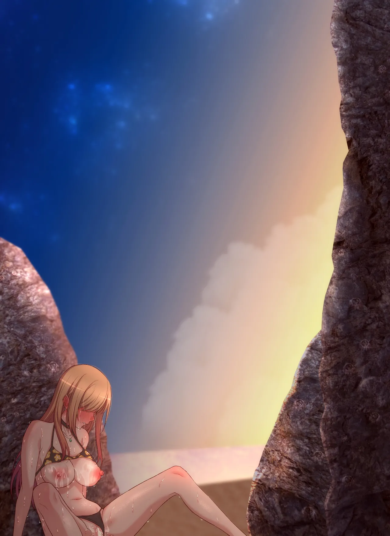 岩場に連れ込まれる海夢 page 7 full