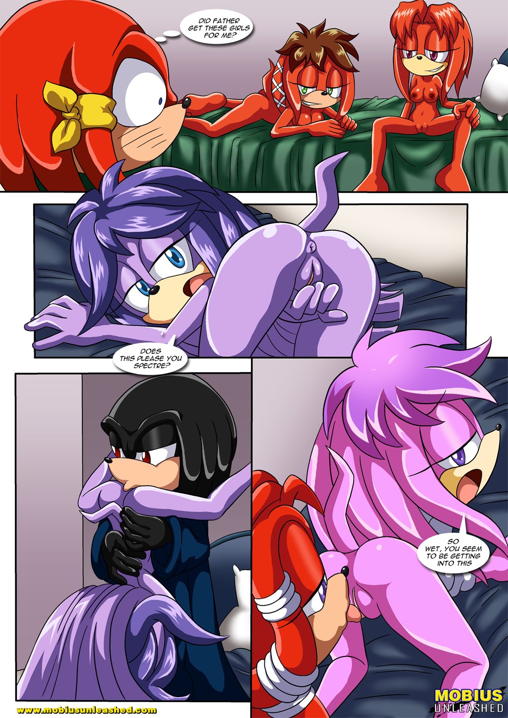 Mobius Unleashed: Spectre's Harem page 9 full